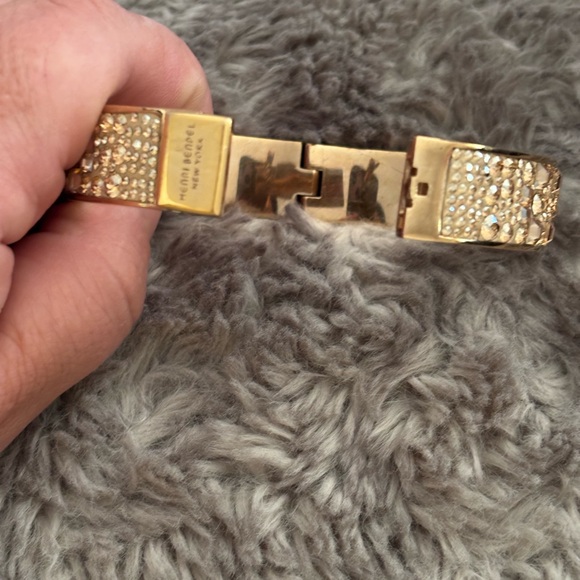Henry Bendel New York Gold and Crystal Women's Bracelet - Picture 5 of 13